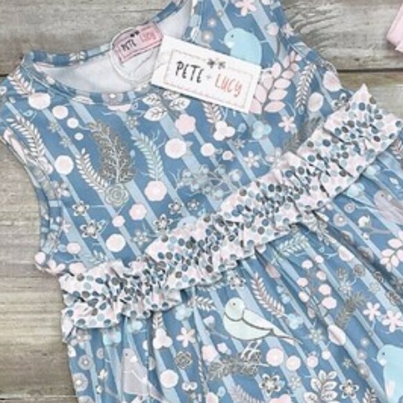 Pete & Lucy The Bird Is The Word Capri Set - Picture 2 of 6